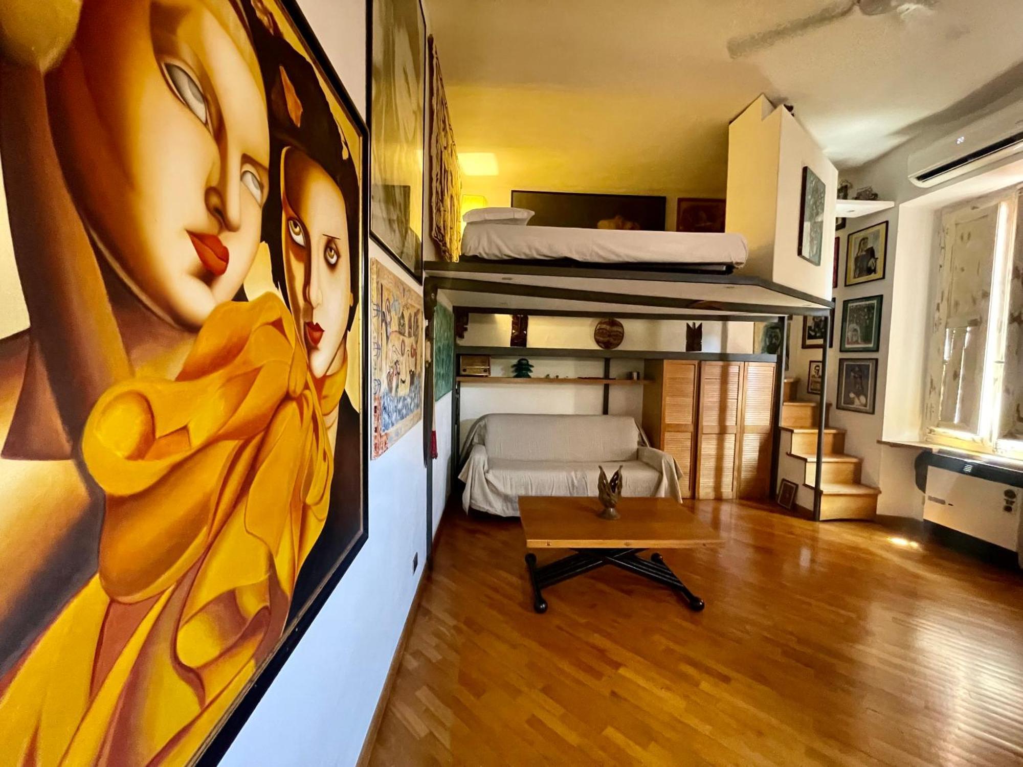 شقة Our Arty Flat In Monti روما المظهر الخارجي الصورة