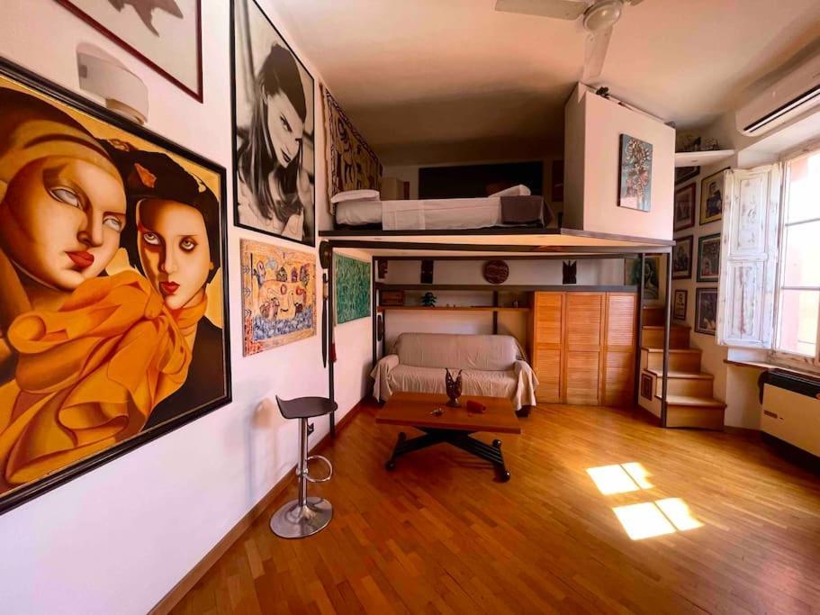 شقة Our Arty Flat In Monti روما المظهر الخارجي الصورة